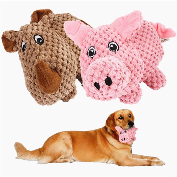 Jucărie Amuzantă de Durabilitate pentru Mestecat Molar Animal de Companie Câine Pisică Pluș Sunet Scârțâitor Jucării