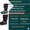 Men's Non-slip Rubber Fishing Boots for Ice and Snow