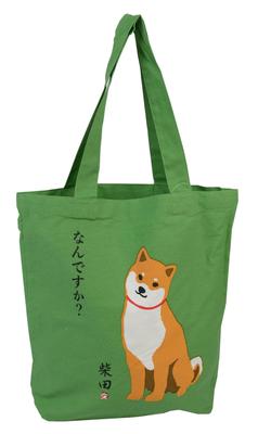 Friends Hill Nandikasu A4 Tote Bag, Green, YW-250-136