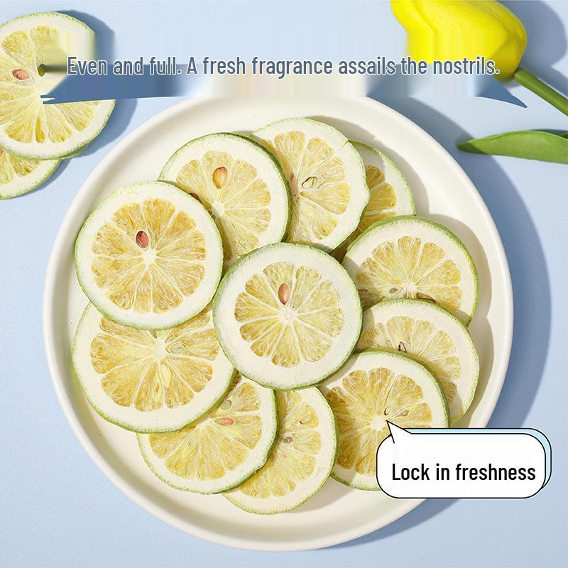 FD Freeze-Dried Lemon Slices for Cold Brew Fruit Tea & Lemonade