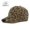 Spring New Hard Top Baseball Cap Women's Outdoor Sunscreen Visor Personalized Leopard Print Cap Street Men's Trendy Hat