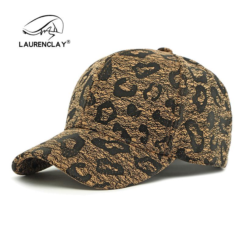 Spring new hard top baseball cap women's outdoor sunscreen visor personalized leopard print cap street men's trendy hat