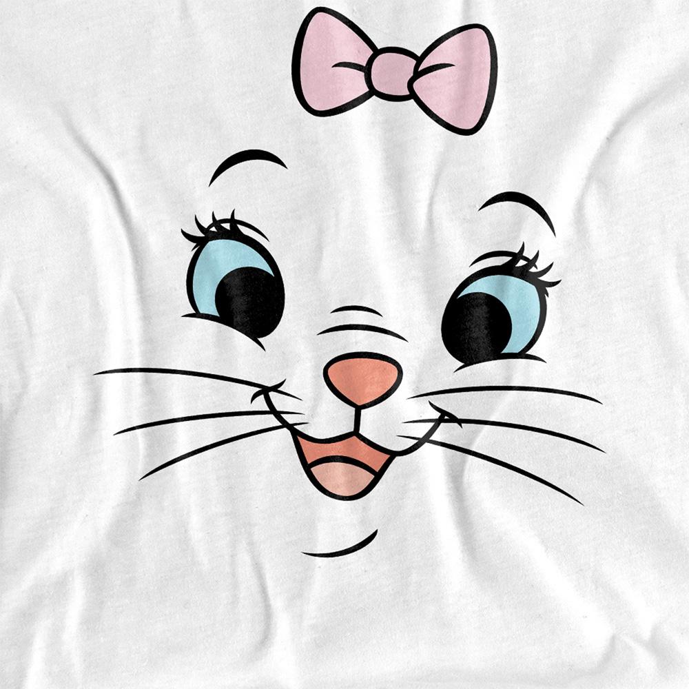 Disney Childrens/Kids Marie Face T-Shirt