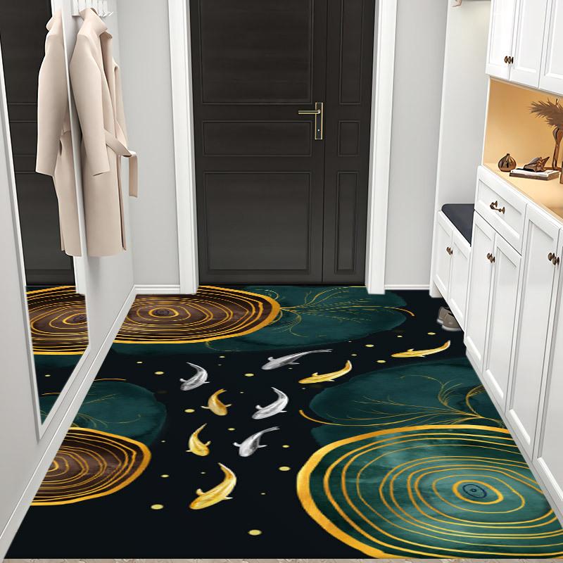 

Ковер в европейском стиле, придверный коврик, коврик для большой площади, коврик для эркерного окна, придверный коврик 80*100cm