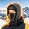 New Winter Hat Keep Warm Double-Layer Thickned Fleece Hats Windproof Outdoor Riding Sets Cycling Hat Women Men