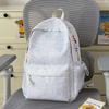 Schoolbag Women's Simple Large Capacity Travel Backpack Women's Leisure Tide Japanese Junior High School High School Student Backpack