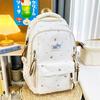 Schoolbag female college student class commute backpack large capacity high value junior high school high school student schoolbag sweet star backpack