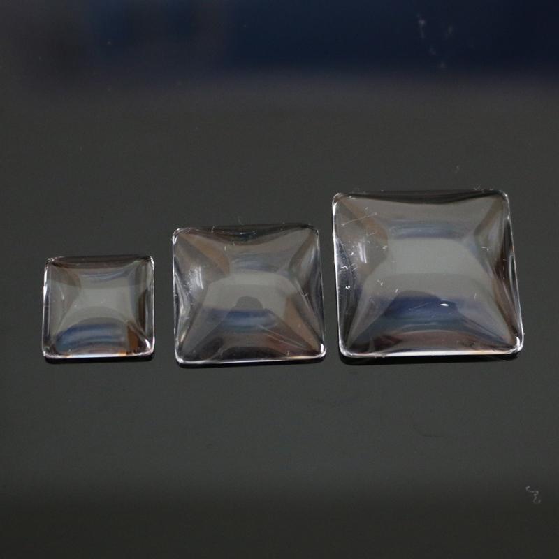 Wholesale Transparent clear Flat 25mm Round Glass Cabochons