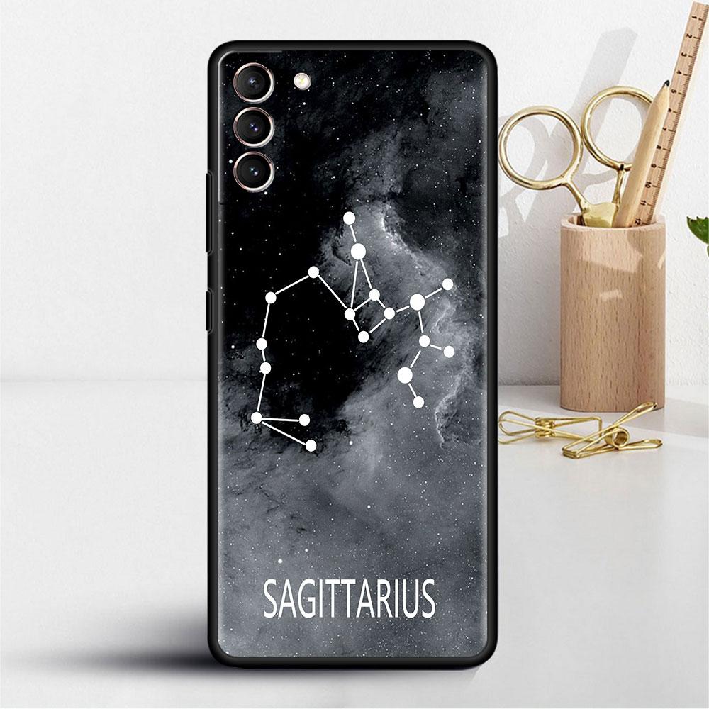 Etui na Samsung Galaxy S20 S22 Ultra S21 FE S10 S9 Plus Note 20 10 Lite 9 Miękkie etui na telefon Muszla Dwanaście Konstelacji