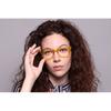 Full Rim Square Transparent Yellow Smartbuy Collection Katie Cp176f Fashion Women Eyeglasses