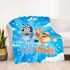 Beach Friends Adventure Personalized Name Blanket Multi-purpose Personalized Blanket Soft & Cozy Throw For Sofa Couch Office Chair Nap All-Season Use