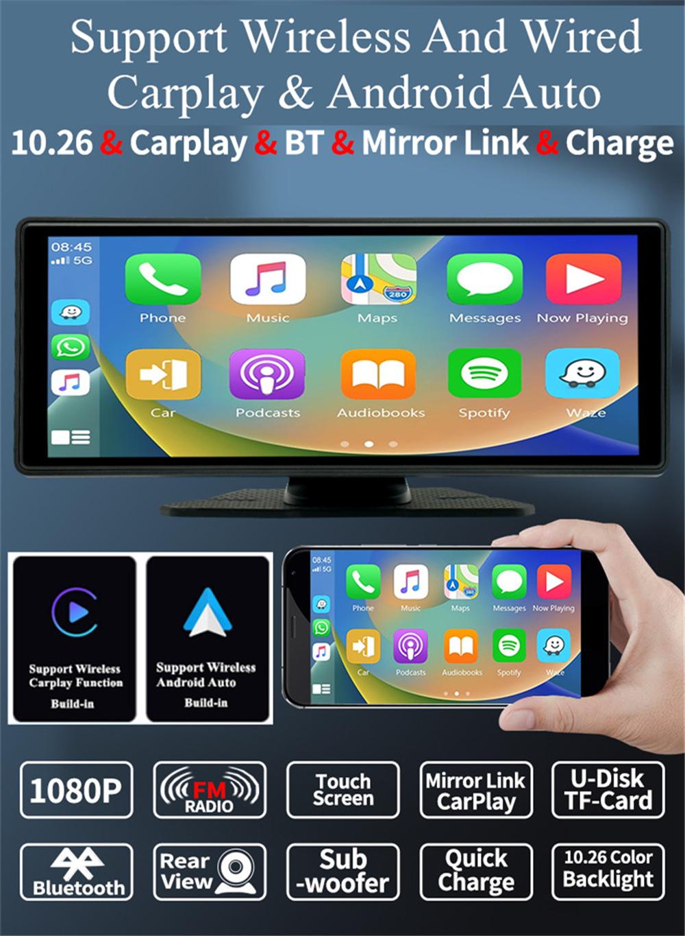 

10.26-inch CARPLAY display-CLZ