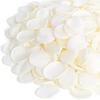 400PCS White Rose Petals Fake Slik Flower Petals for Wedding Artificial Flower Girl Basket, Dinner Aisle Table Centerpieces Valentine's Day Romantic