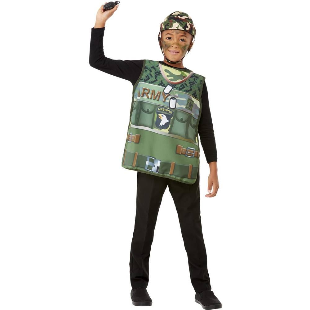 Smiffys Childrens/Kids Army Costume Set