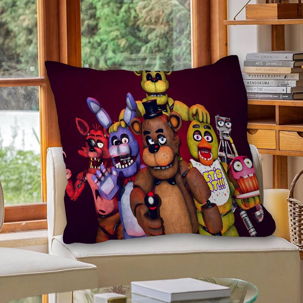 Cute F-FNAF Maple Design Cushion Cover Happy Autumn Harvest decor Holiday Decorati Pillow Cover