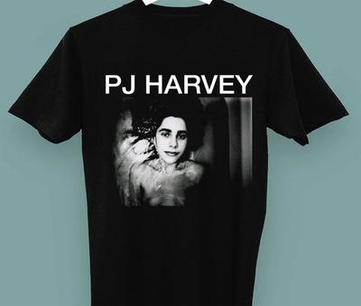 Pj Harvey Black T Shirt Size S M L 234XL Cotton Size S-4XL BTN043 Unisex T-Shirt