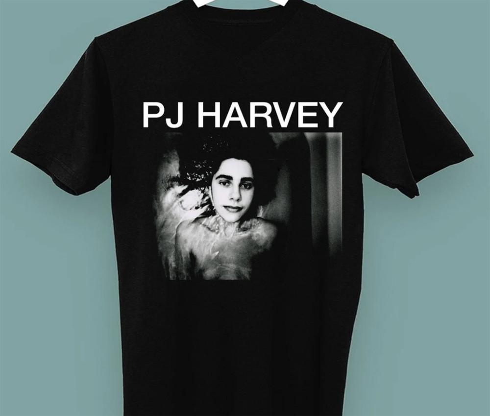 Pj Harvey Black T Shirt Size S M L 234XL Cotton Size S-4XL BTN043 Unisex T-Shirt