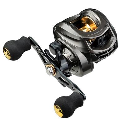 VISPREA Suitable Reel for Bait Left Right Ultra Deep Groove Maximum Drag Gear Ratio Aluminum Alloy For Mountain and Strong Magnetic Left Right Long
