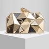 New metal glossy dinner bag clutch bag chain bag evening bag dress bag box
