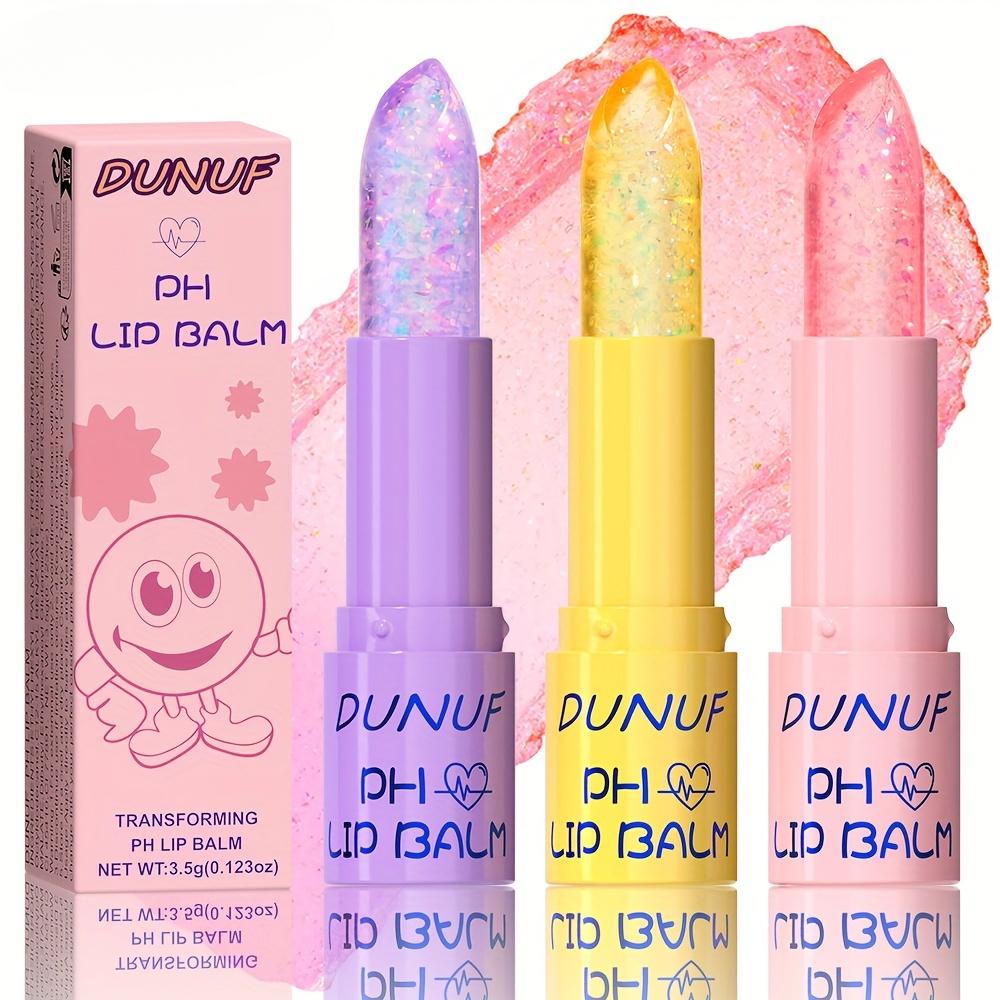 PH Lip Balm Moisturizing Tinted Lip Paste Glossy Finish with Mixed Color System Lip Oil Lightweight Hydrating Lipstick Complexion Enhancing Lip Gloss