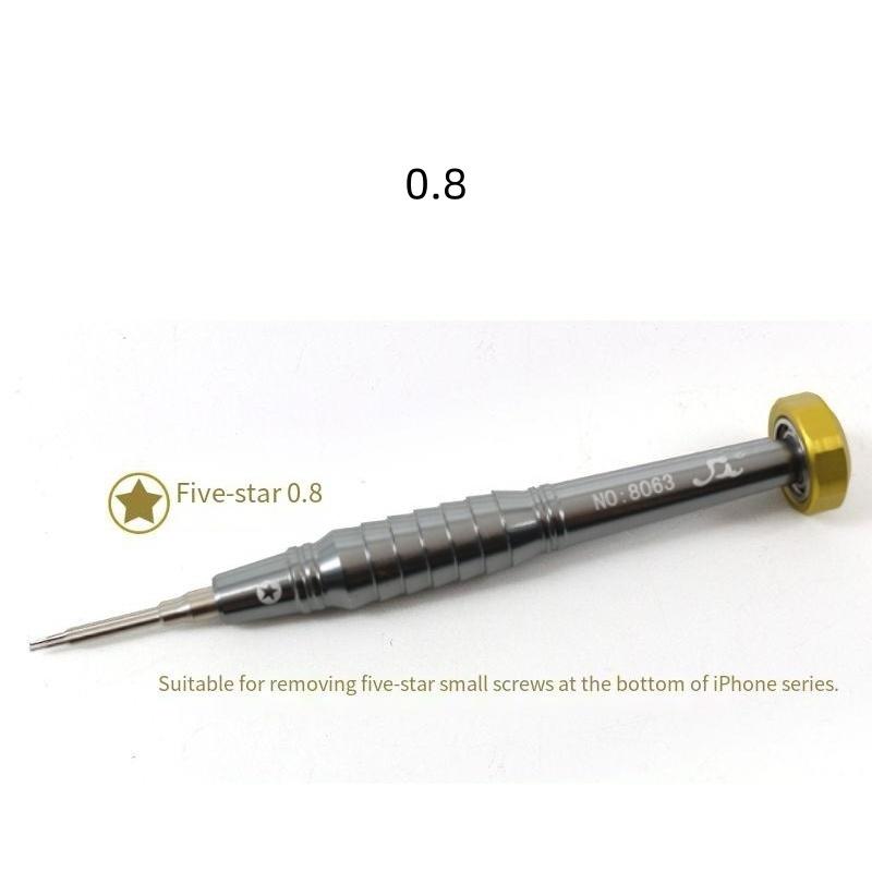 S2 Alloy Steel Precision Screwdriver Aluminum Anti Slip Handle 360 Silent Bearing Magnetic Tip for iPhone Samsung Huawei Repairs 4