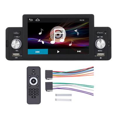5in HD Single Din MP5 Player Multifunctional BT Car Radio Mobile Phone Interconnect Player 12‑14.4V