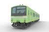 Plum 180 JR West 201 Series DC Vlak 30N Vylepšený Vůz Osaka Higashi LineYamatoji Line Kuha 201Kuha 200 Sada Displej Model Nenabarvená Plastová Stavebnice PP201