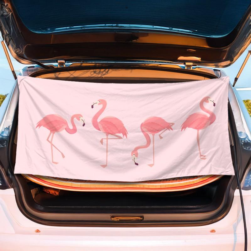 Magnetic Beach Towel Ultrafine Fiber Quick Dry Sandproof Privacy Changing Screen Outdoor Travel Pool Gym Surfing Car Side Use