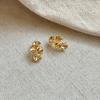 Elegant Flower Earrings Suitable for Women Comfortable Wear Ear Studs Suitable for Daily and Formal Occasions Wear