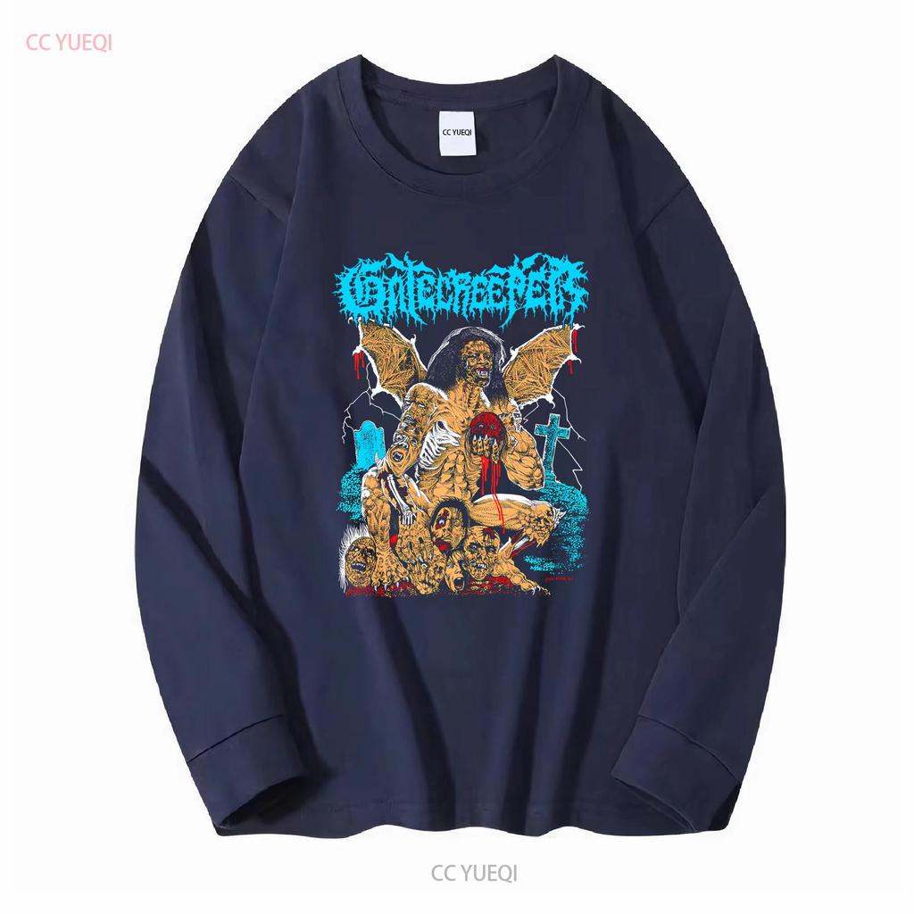 GATECREEPER HEADSPLIT T shirt Cotton tee All sizes YA1017 vintage Washed streetwear Stylish designer clothes Casual Slightly