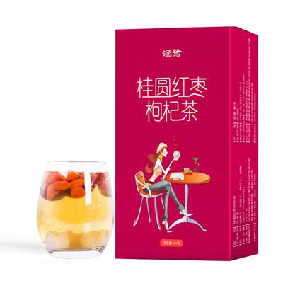 Organic Red Date Wolfberry Longan Herbal Tea Energy Detox