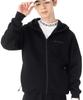 NEW ERA Golf Tech Sweat FullZip Hoodie Embossed Logo Round Coordination Size L Black 15129443 NER37G9137