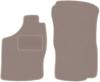 Beige Front Floor Mats For: Opel Astra F Hatchback, Sedan, Station Wagon, Cabriolet (1991-2002)