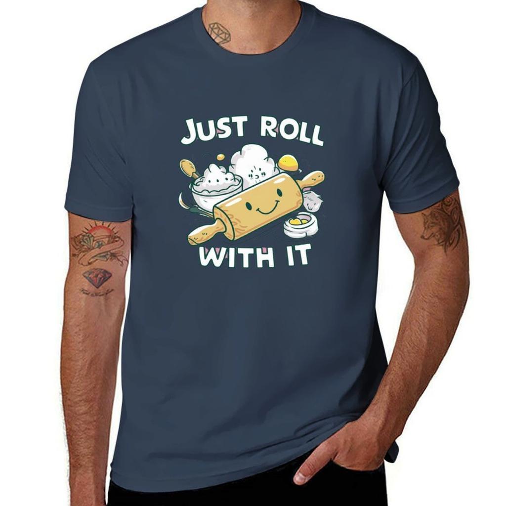 Just Roll With It Kawaii Tshirt Plus Size Comfort Fit Tee Tshirt