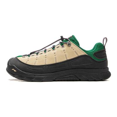 Li Ning CF Su Lin Yun SE Hexloc Anti-Slip Outdoor Shock Absorbing Wear-Resistant Rebound Grip Low-Top Hiking Shoes Unisex Hiking Shoes Khaki AHTV029-7