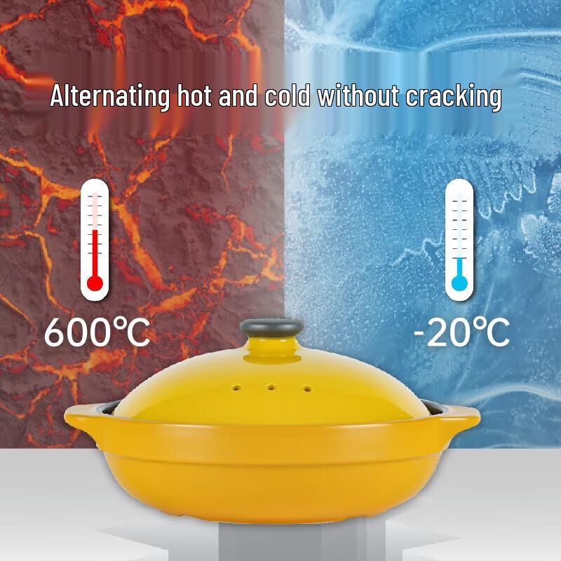IKTN Dry Burn Ceramic Casserole Pot