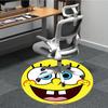 1pc SpongeBob Carpet, Round Non-Slip Durable Large Size Office Carpet, Suitable for Office, Beautiful Decoration