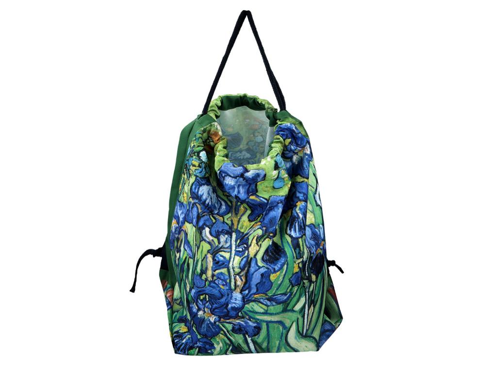 Backpack Van Gogh Irises Painting Art Gift Carmani