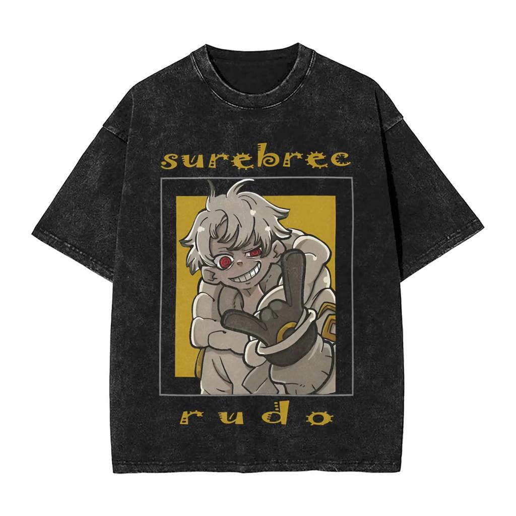 Japan Anime Gachiakuta Graphic Print TShirt Harajuku Streetwear Fashion Vintage Oversized Men Women Cotton Solf Summer New Tees