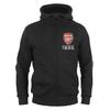 Boys Gunners 1886 Full Zip Hoodie
