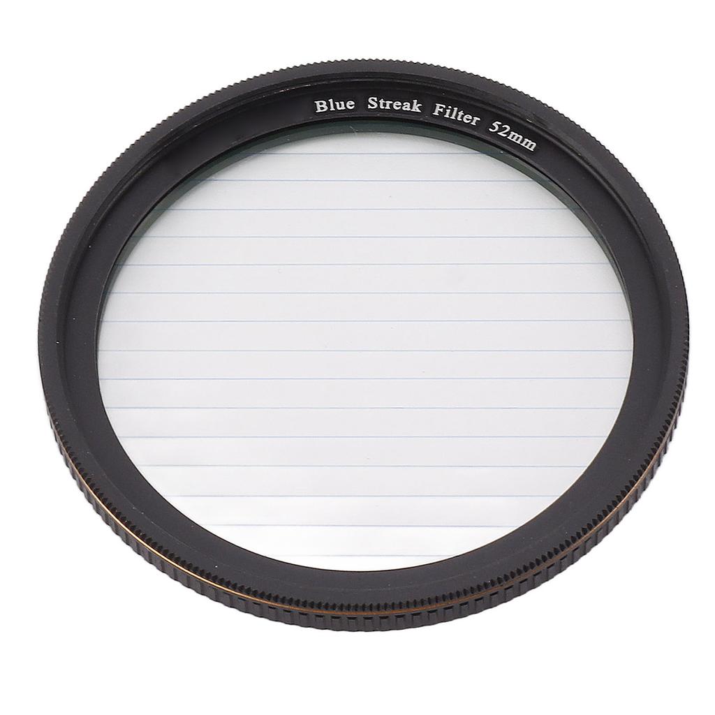 Blue Streak Spesialeffektfilter Mikro Enkeltlinsekamera Optisk Glass Blue Streak Filter for