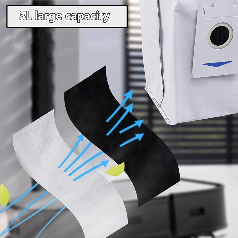 Pentru ECOVACS DEEBOT T30S Robot Aspirator Perie laterală principală Filtre HEPA Mop Pânză Saci de praf Piese de schimb