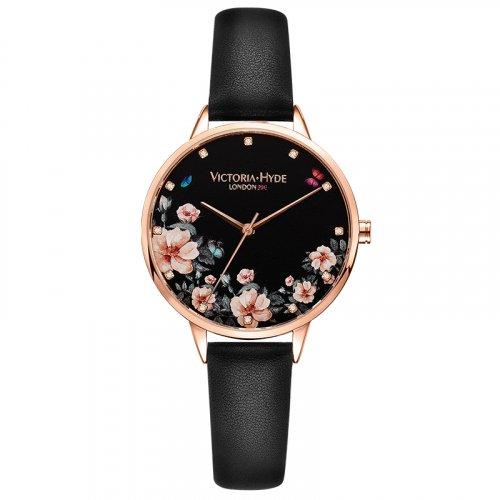 [VICTORIA HYDE] VICTORIA HYDE Green Park Women s Leather Watch VH1003F none