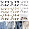 2~8Sets Adjustable Jeans Button Pant Waist Tightener,Detachable Decor Waist Buckle, No Sew and No Tools Button Pins for Jeans
