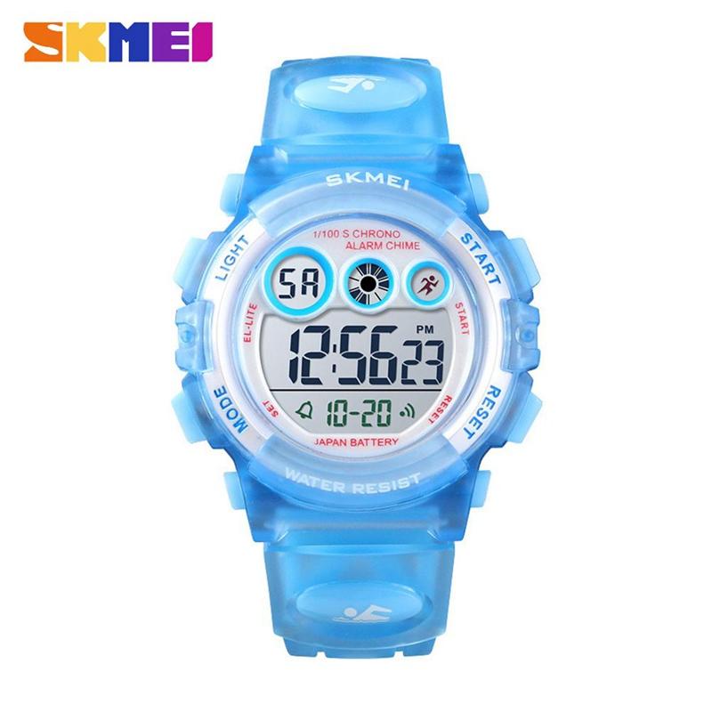 SKMEI Kinder Sportuhr 50m wasserdichte Kinder Alarm Digital LED Alarm  Armbanduhr 1451 günstig kaufen — Preis, kostenlose Lieferung, echte  Bewertungen mit Fotos — Joom