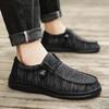 Kerl Canvas Schuhe Herren Lässige Slipper Alpargatas Hombre Mokassins Mocassin Homme Leicht Atmungsaktiv Plus Große Größe 50