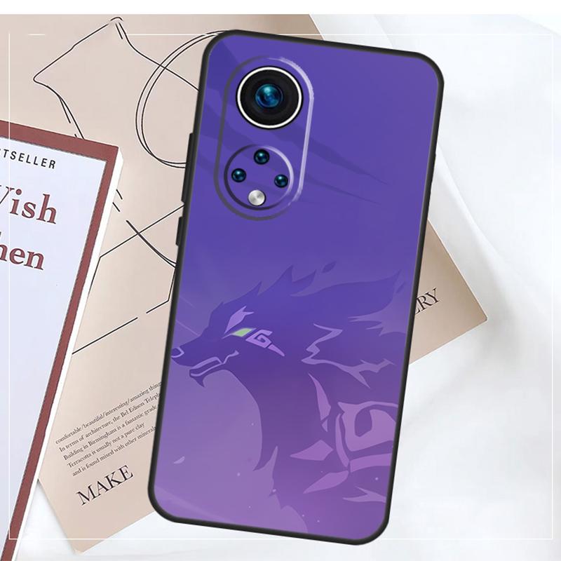 Genshin Impact Raiden Shogun Case For Honor X9a X7a X8a X6a X7 X8 X9 X9b X8b Cover For Honor Magic 5 6 Pro 50 70 90 Lite