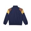 New Era Logo Color Block Long Sleeve Stand Collar Jacket Unisex jackets Navy-Blue 12877370
