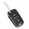 Custodia protettiva per chiave remota sostitutiva per auto con 3 pulsanti Flip Floding per Kia Picanto