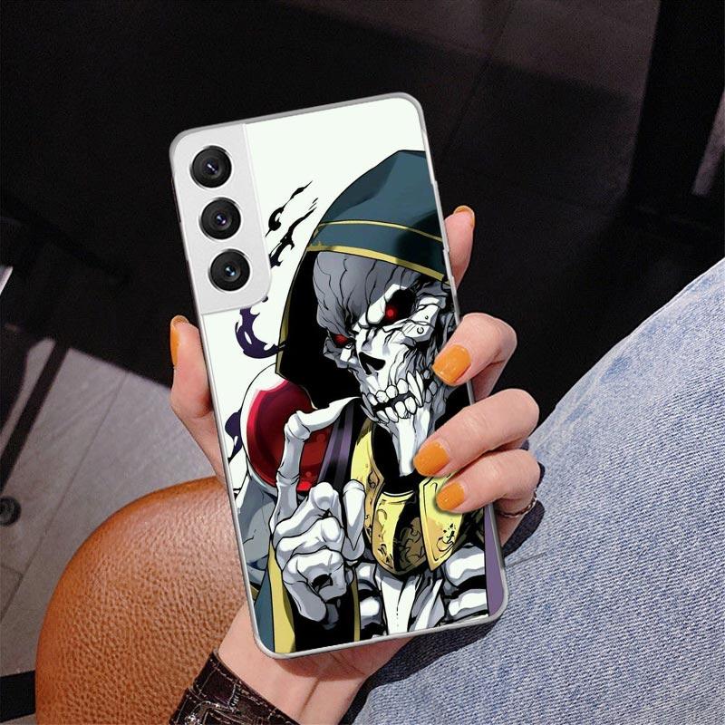 Overlord Anime Phone Case For Samsung Galaxy S24 S25 Edge S26 Ultra S23 S22 S21 Plus S20 FE + Personalized Print Cover Galaxy S2